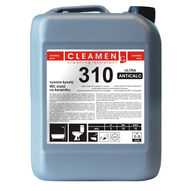 CLEAMEN 310 extra kyselý na WC a keramiku, 5 L