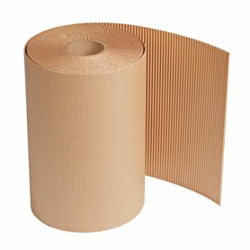 Dvouvrstvá vlnitá lepenka v roli, 1 m x 100 bm
