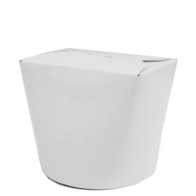 Food box 750 ml, bílý (26oz) (50 ks/ bal.)