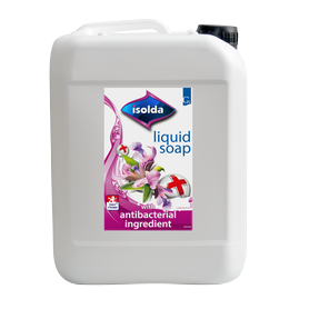 ISOLDA tekuté mýdlo s antibakteriální přísadou, 5 L