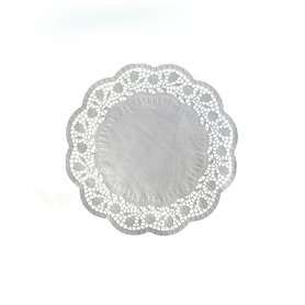 Dekorativní krajky kulaté 20 cm (100 ks/ bal.)