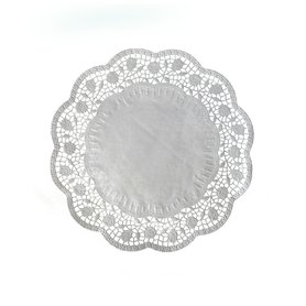 Dekorativní krajky kulaté 26 cm (100 ks/ bal.)